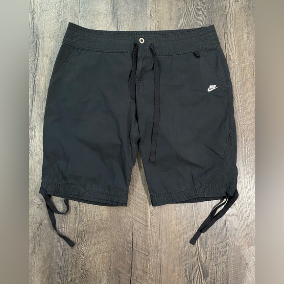 nike side tie shorts